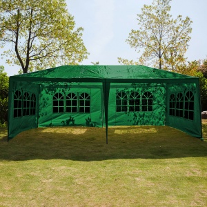 6m x 3m Party Tent - Green